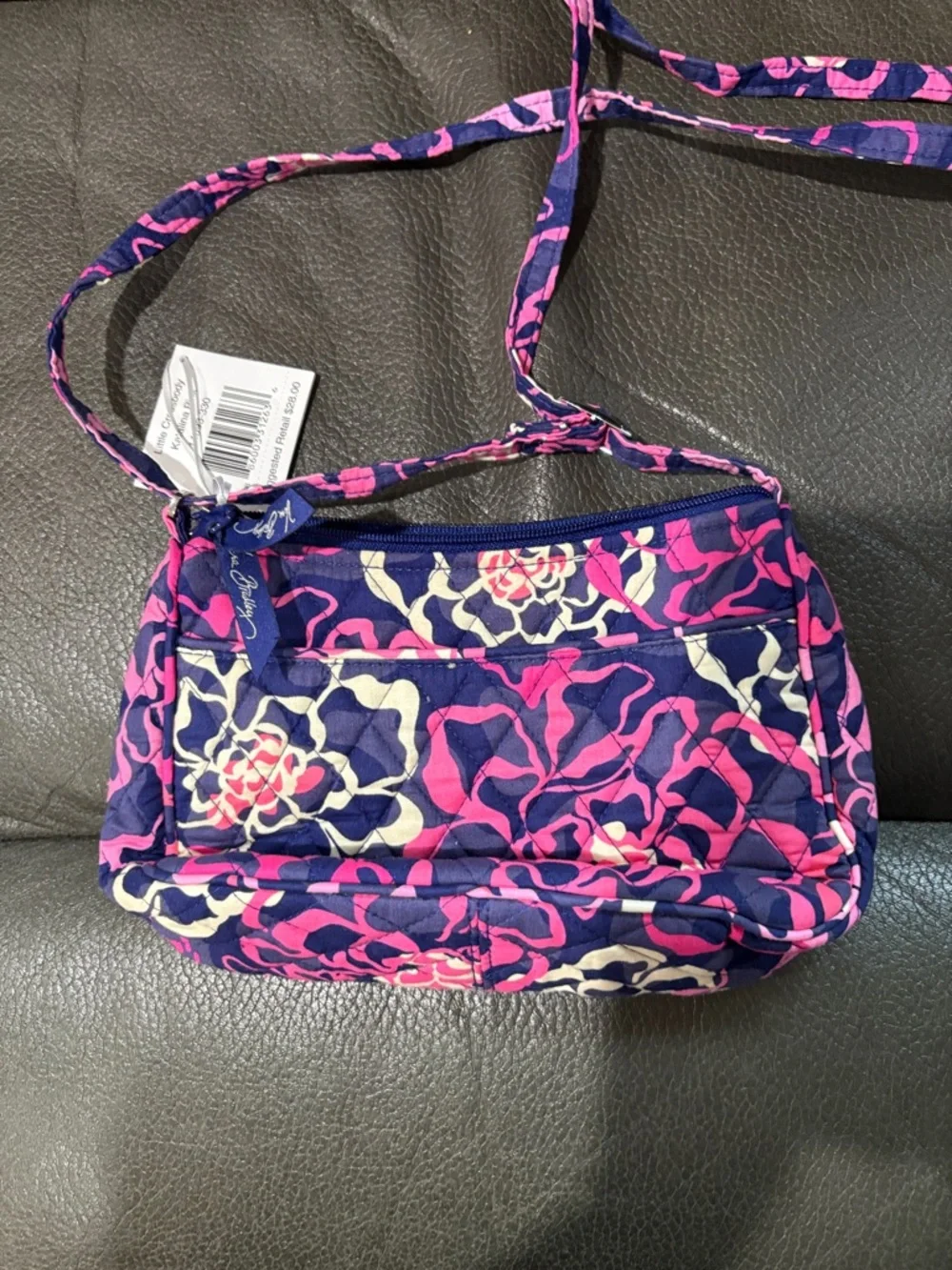 Vera Bradley Katalina pink little crossbody bag